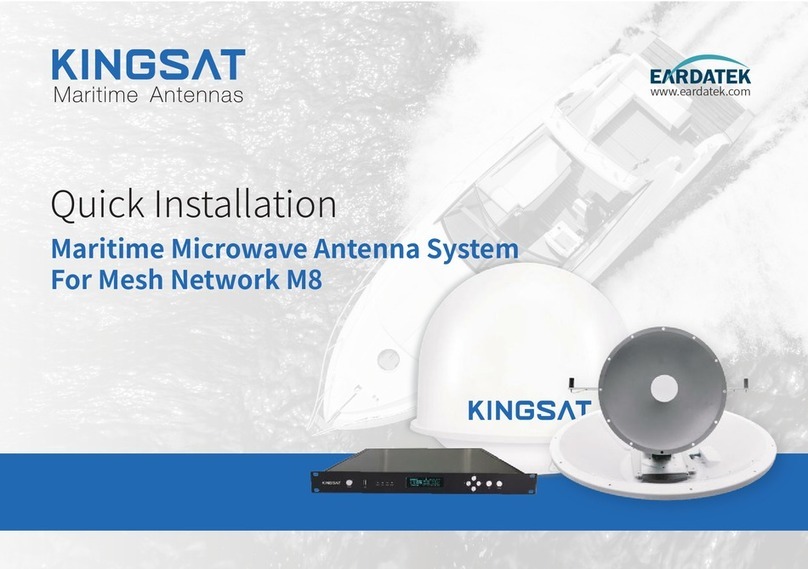EARDATEK KINGSAT M8 Quick installation