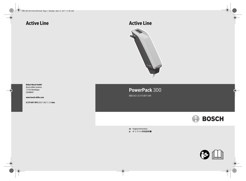 Bosch Active Line PowerPack 300 User manual