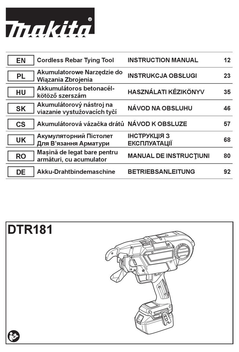 Makita DTR181 instruction manual