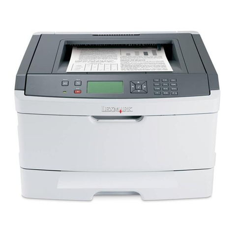 Lexmark E460 Series User manual