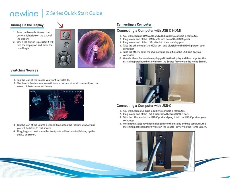 NewLine Z Series quick start guide