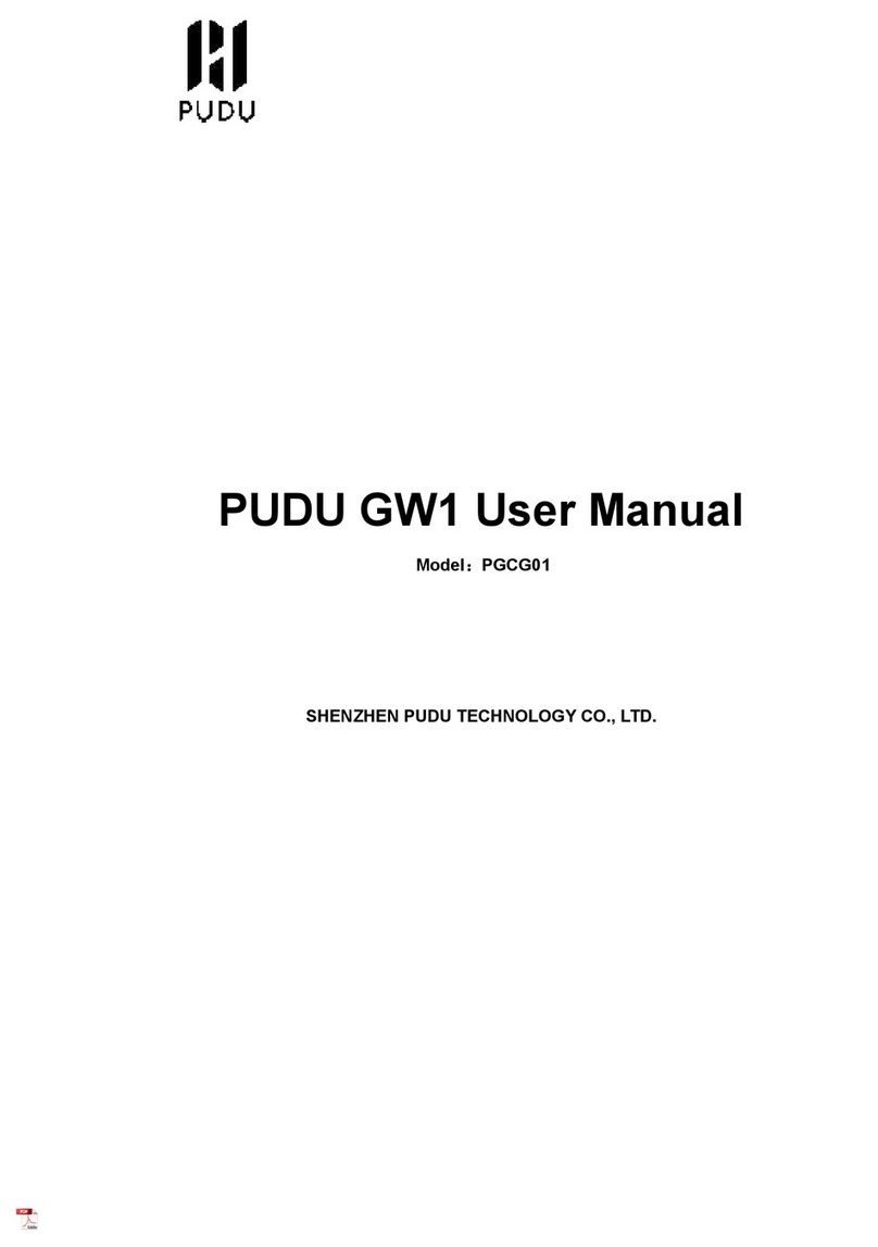 Pudu GW1 user manual
