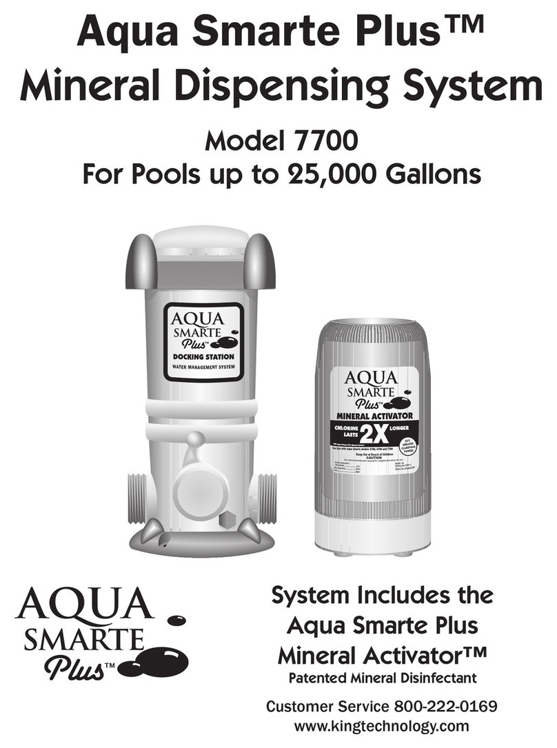 King Technology Aqua Smarte Plus 7700 User manual