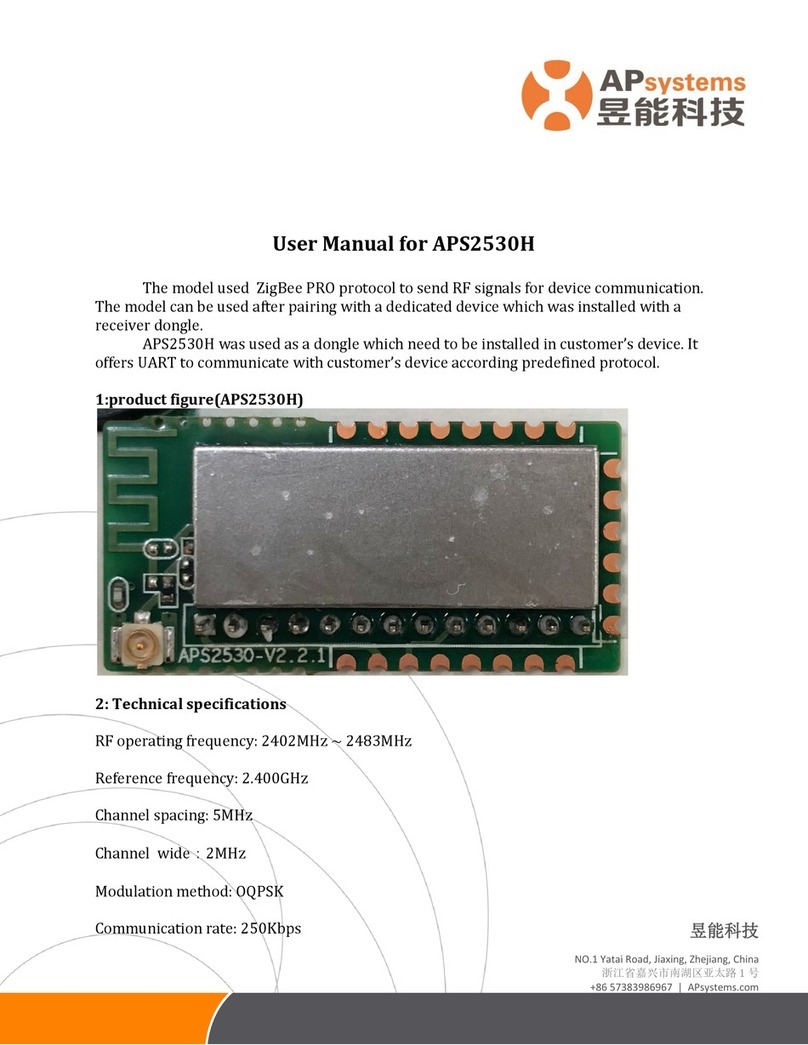 APsystems APS2530H user manual