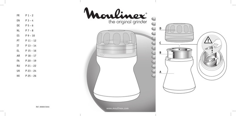 Moulinex AR1108 manual