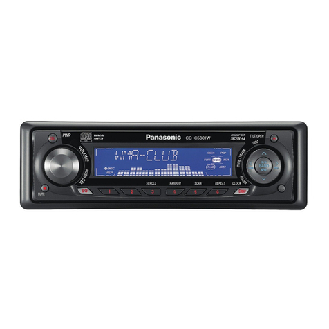 Panasonic CQ-C5302W User manual