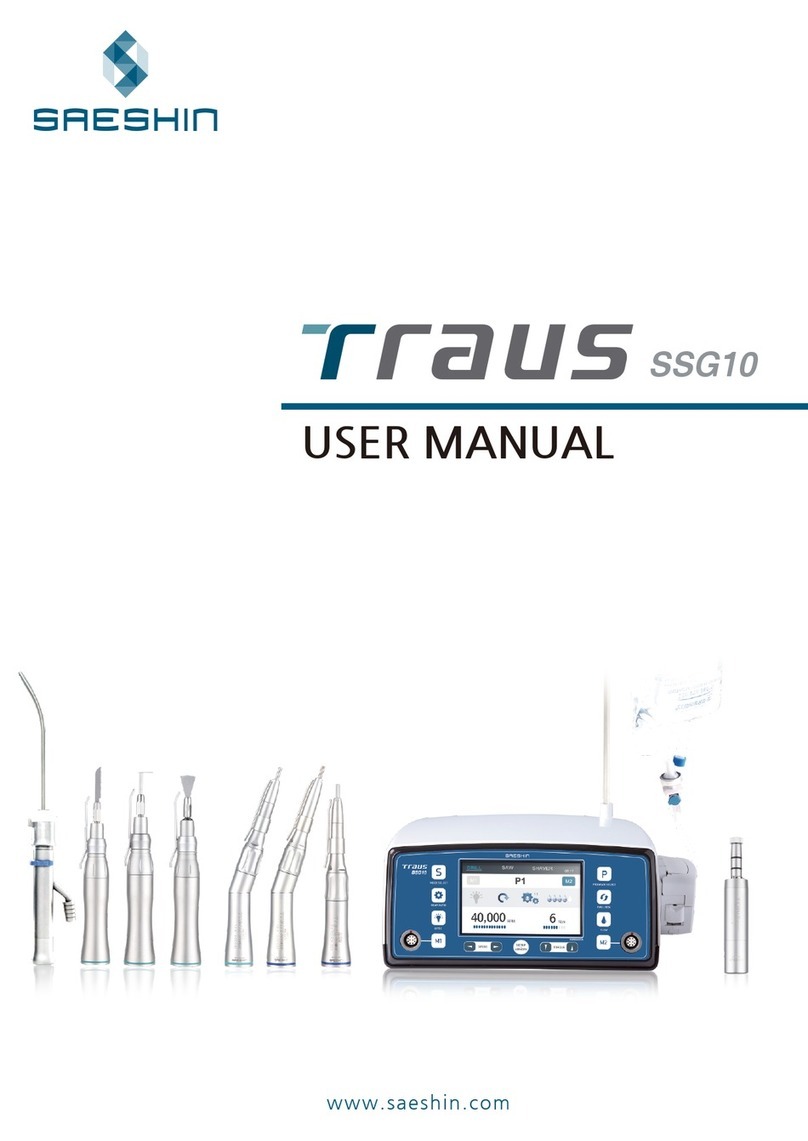 SAESHIN TRAUS SSG10 user manual