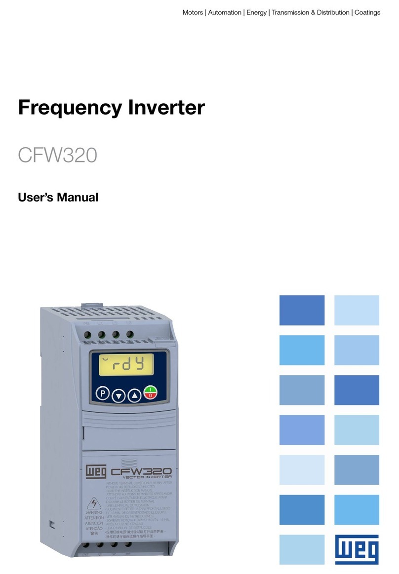 WEG CFW320 user manual
