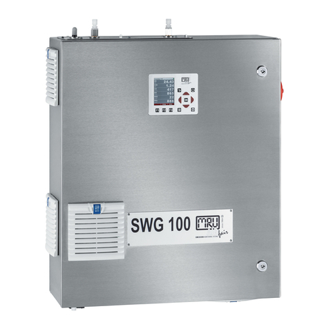 mru SWG 100 SYNGAS user manual