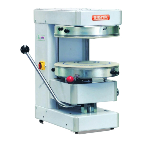 Sigma SPRIZZA SPZ 40 Instruction, use and maintenance manual