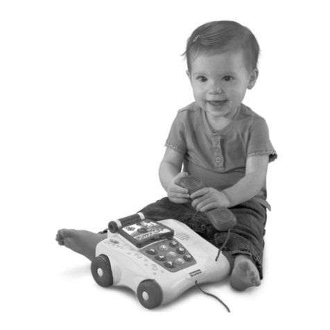 Fisher-Price P0125 instruction sheet