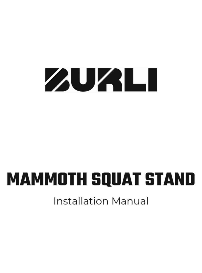 BURLI MAMMOTH installation manual