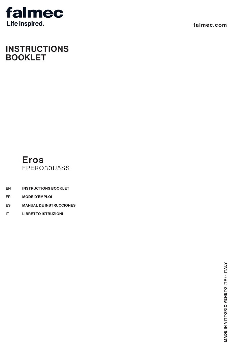 FALMEC Eros FPERO36U5SS-R User manual