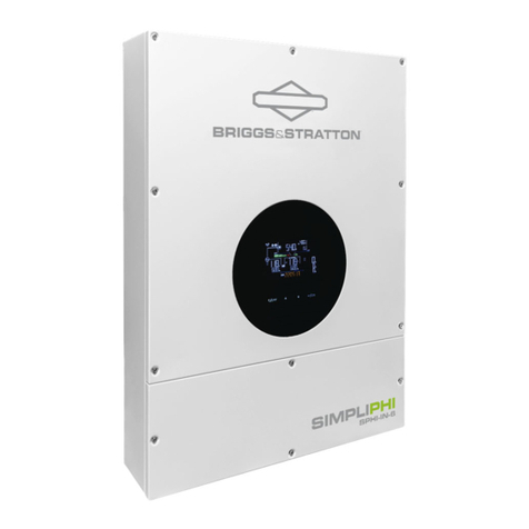 Briggs & Stratton EnergyTrak Install and user manual