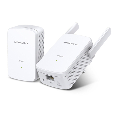 Mercusys MP510 KIT Quick installation guide