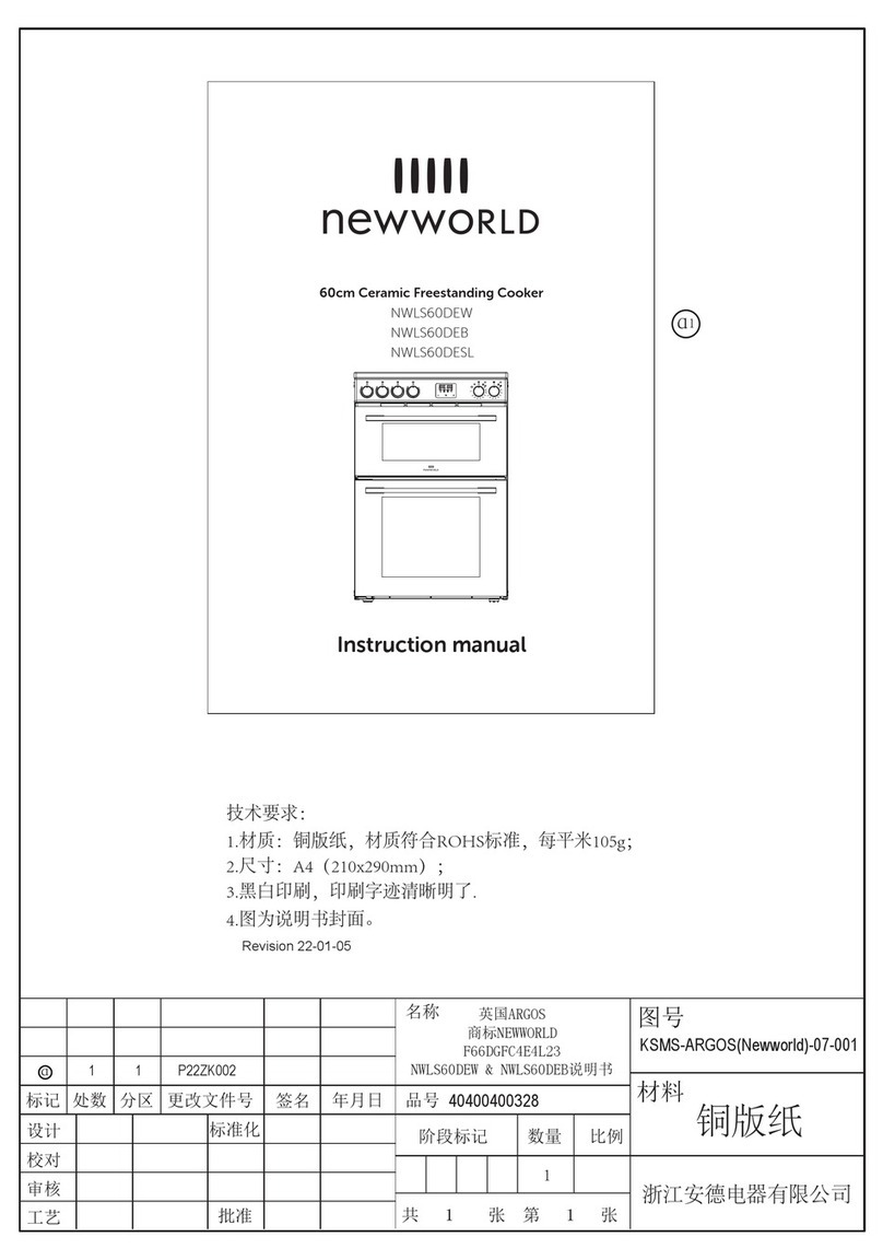 New World NWLS60DEW instruction manual