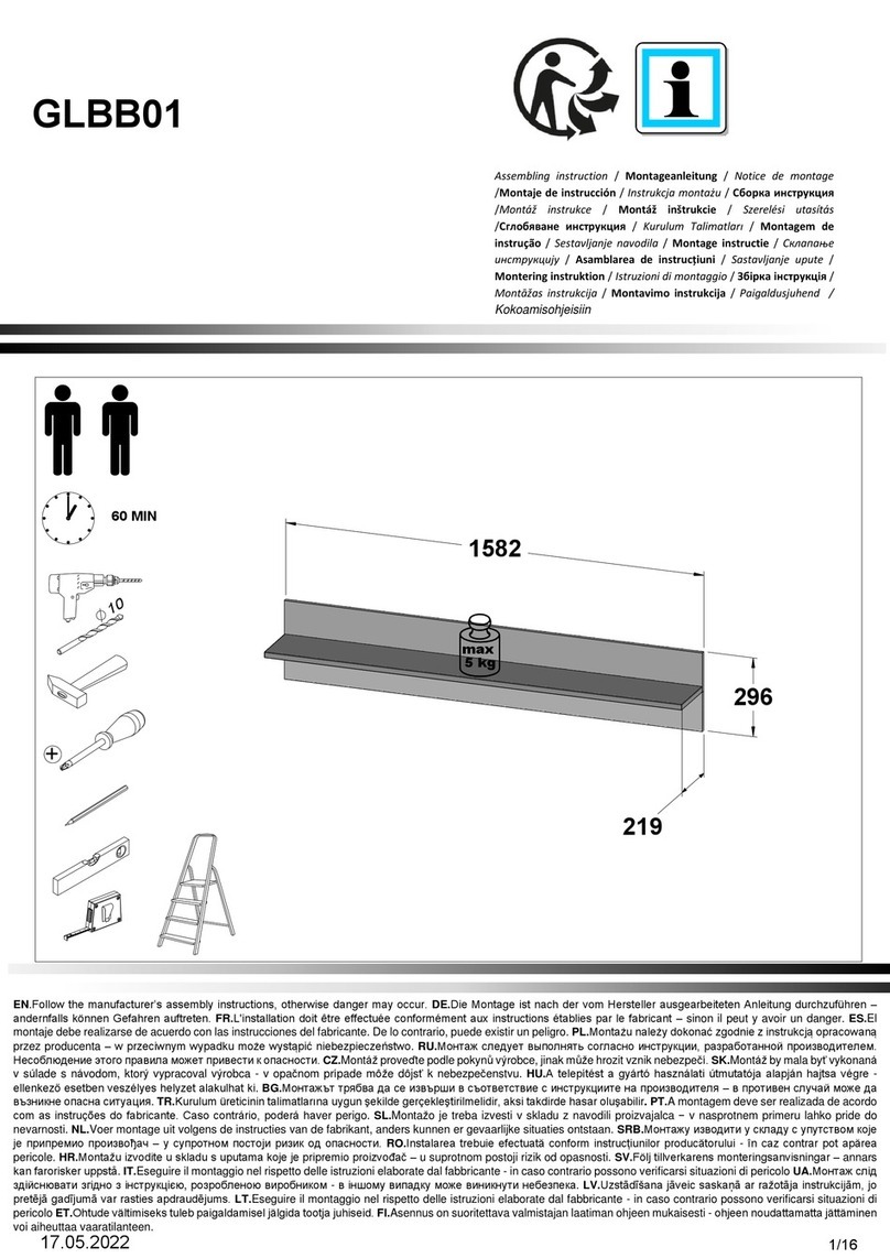 Forte GLBB01 User manual