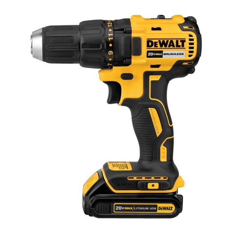 DeWalt DCD778D2 User manual