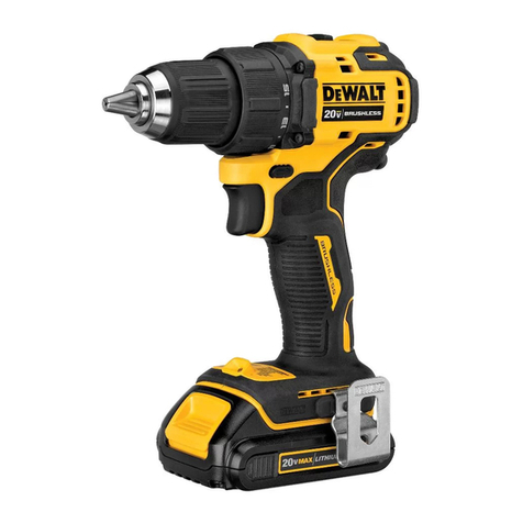 DeWalt DCD708D2 instruction manual