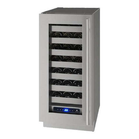U-Line Wine Captain UHWC515SG51A Installation manual