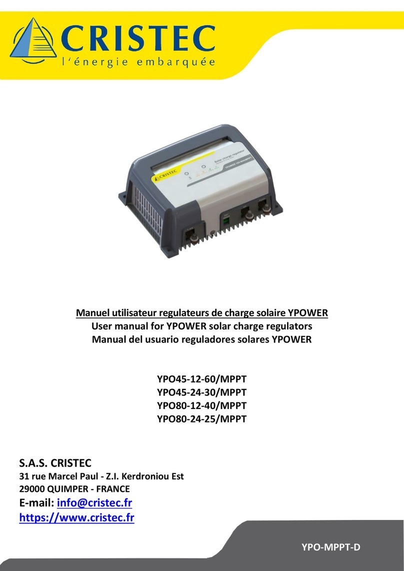 Cristec YPO45-12-60/MPPT User manual