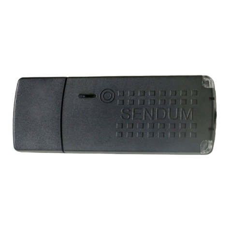 Sendum PT300D operating manual