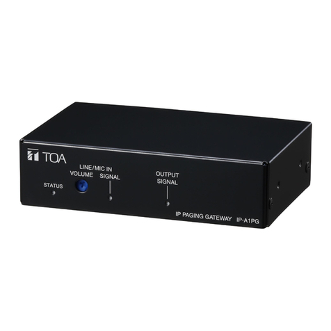 Toa IP-A1PG User manual