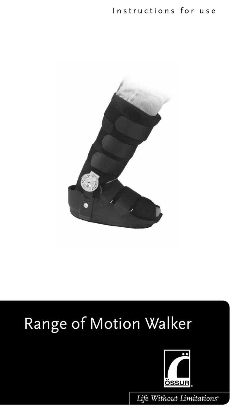 Ossur Range of Motion User manual