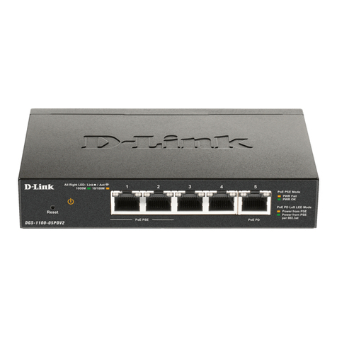 D-Link DGS-1100-05PDV2 User manual