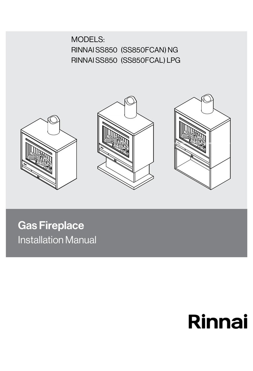 Rinnai SS850 installation manual
