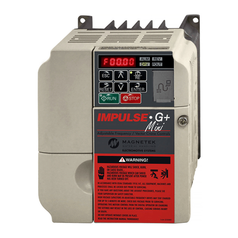 Magnetek IMPULSE G+ Mini User manual