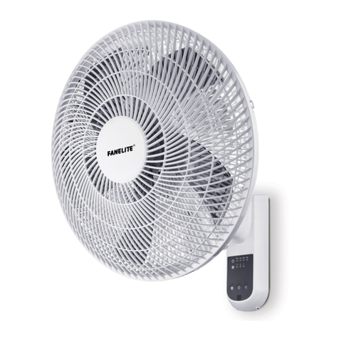 Fanelite 15736-R USER MANUAL, INSTALLING AND OPERATING MANUAL
