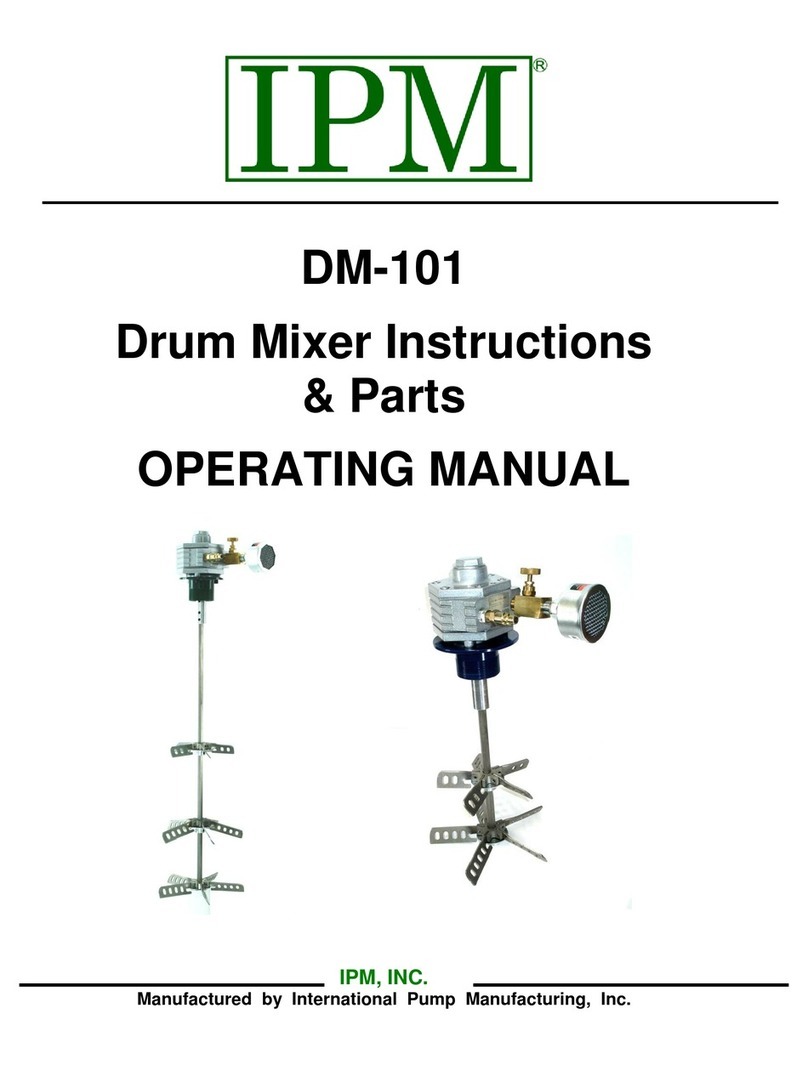 IPM DM-101 Parts list manual