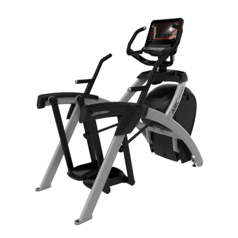 Life Fitness Arc Trainer Assembly instructions
