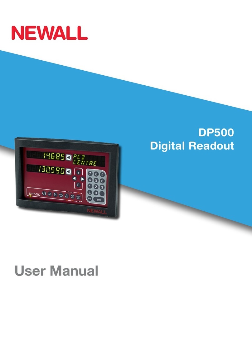 Newall DP500 User manual