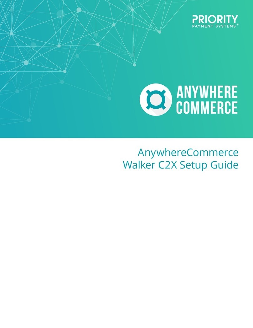 AnywhereCommerce Walker C2X Setup guide AnywhereCommerce Walker C2X Setup guide