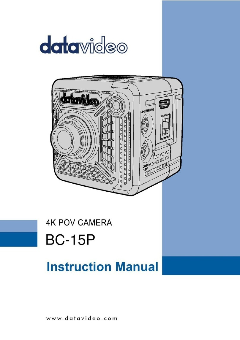 Data Video BC-15P instruction manual