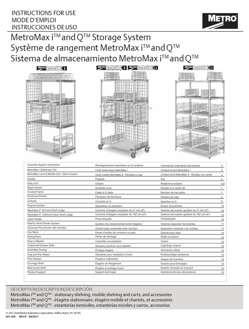 Metro DataVac MetroMax i User manual