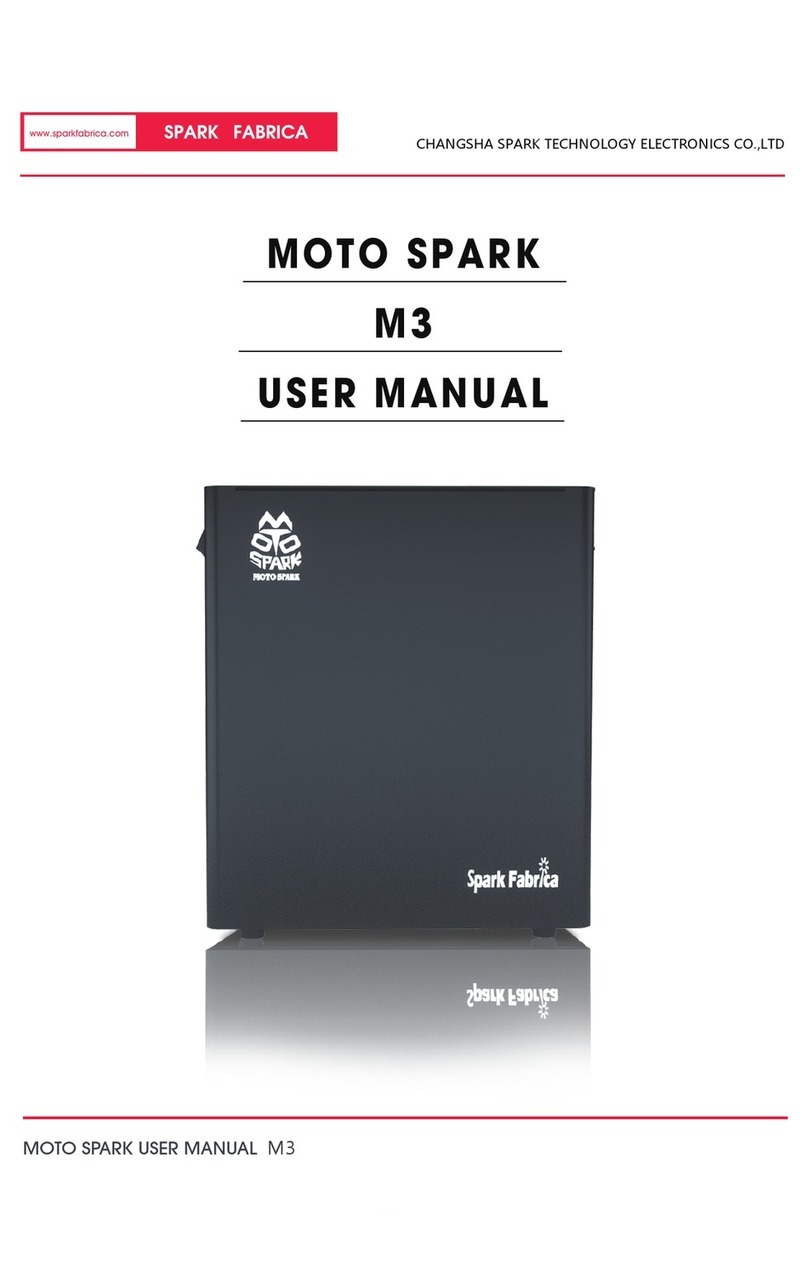 Spark Fabrica MOTO SPARK M3 user manual
