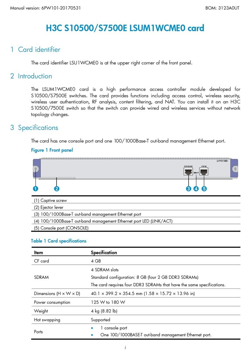 H3C LSUM1WCME0 manual