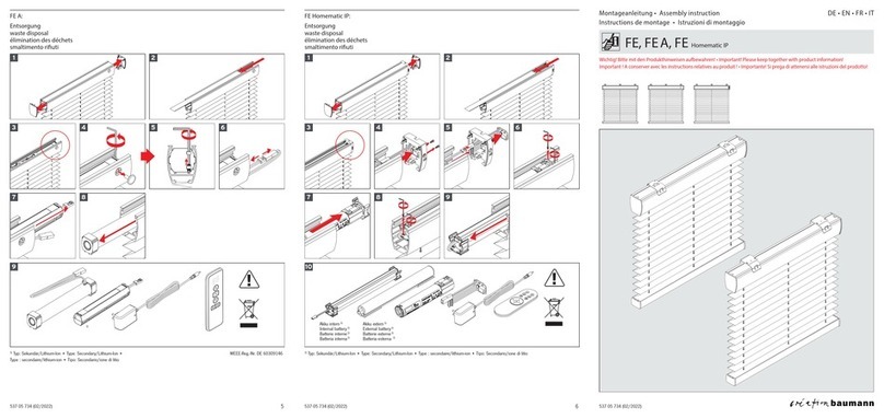 Creation Baumann PLITRIC FE User manual