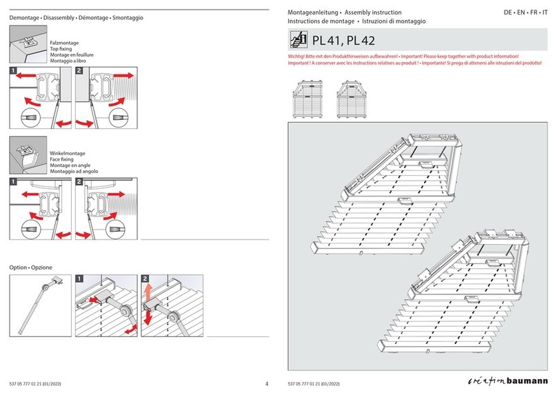 Creation Baumann PLITRIC PL 41 User manual
