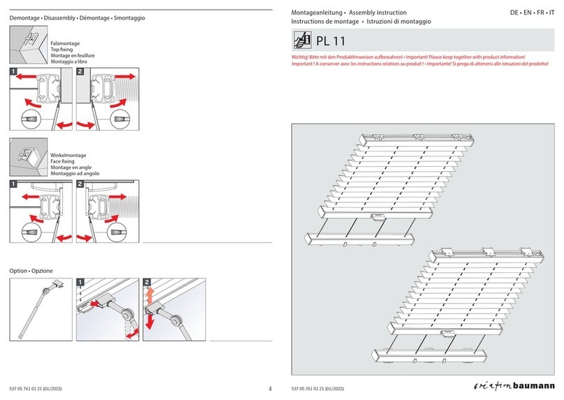 Creation Baumann PLITRIC PL 11 User manual