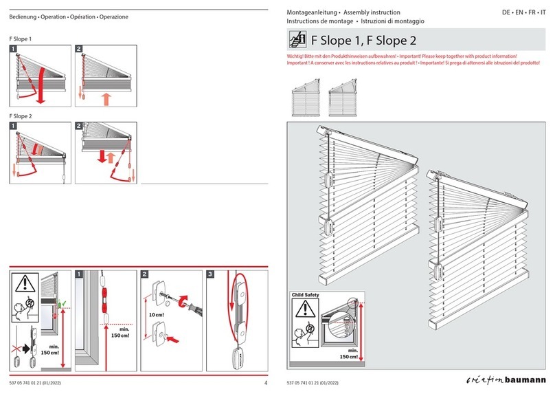 Creation Baumann PLITRIC F SLOPE 1 User manual