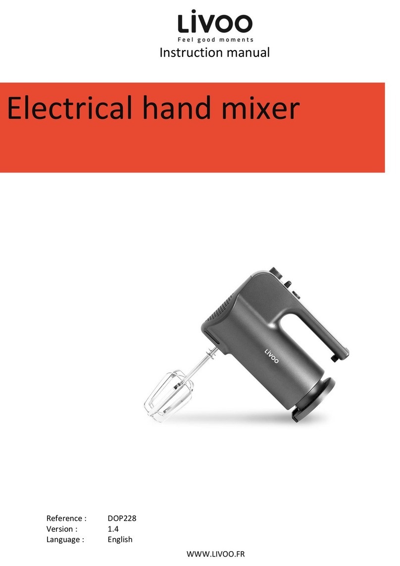 Livoo DOP228 instruction manual