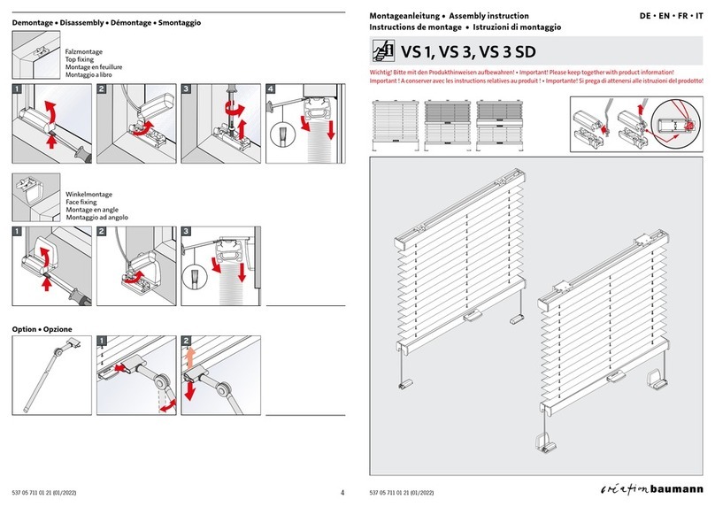 Creation Baumann VS 1 User manual