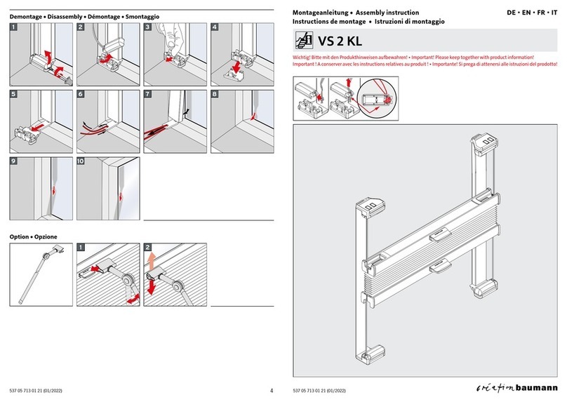 Creation Baumann TECHNOLOGY PLITRIC VS 2 KL User manual