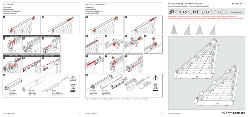 Creation Baumann PLITRIC PLK 32 User manual
