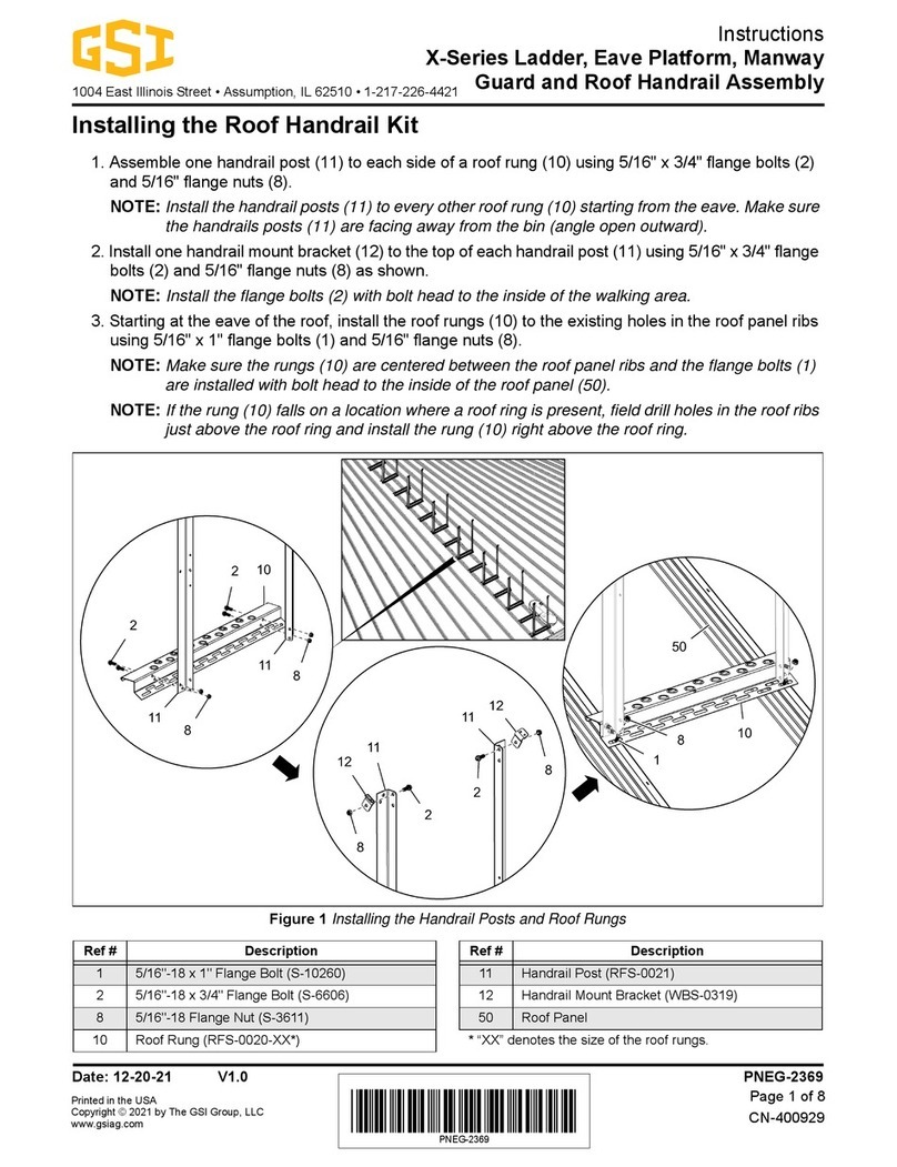 GSi X Series User manual