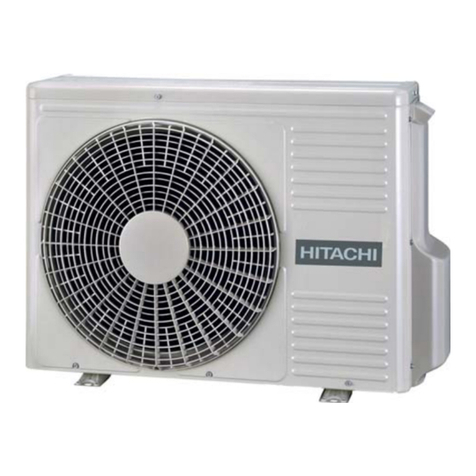 Hitachi UTOPIA RAS-3HVRC2 User manual